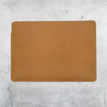 pouzdro na notebook KOŽENÝ OBAL NA MacBook - SVĚTLÝ MacBook Pro 16" Vidra Brand