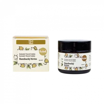 Tělové mléko Kvitok Šlehaný bambucký krém (60 ml) - hloubkově hydratuje a regeneruje