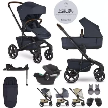 Kočárek EASYWALKER Kočárek kombinovaný Jimmey XXL RWS + CYBEX Aton B2 i-Size + základna Indigo Blue