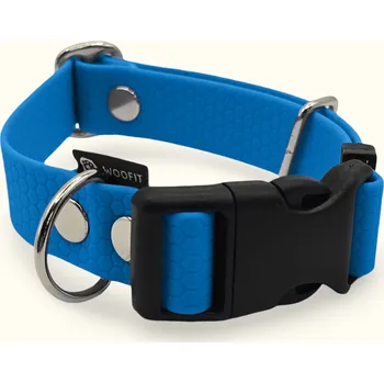 Obojek pro psa Voděodolný obojek Woofit Start: Světle modrý