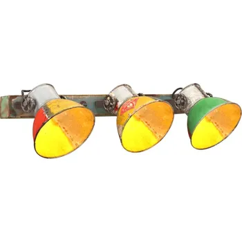 Nástěnné svítidlo vidaXL Industriální nástěnná lampa vícebarevná 65 x 25 cm E27