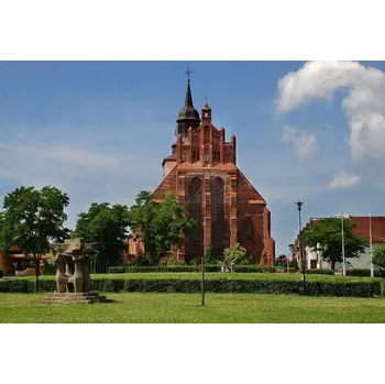 Diamantové malování diamantové malování kostel na wolinu 30 × 40 cm