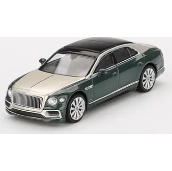 autíčko Bentley Flying Spur White Sand Verdant LHD 1:64 - MiniGT Bentley Flying Spur - kovový model