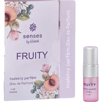 Kvitok Senses Toaletní parfém Fruity - vzorek (2 ml) - s vůní malin, rybízu a vanilky