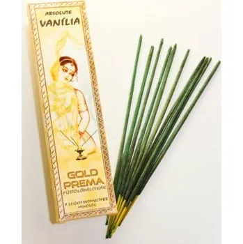 Čajovna Goloka Gold Prema Vonná tyčinka Vanilka (10ks)