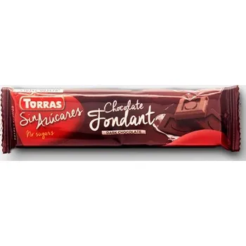 Sladidlo Torras Bezlepková hořká čokoláda bez přidaného cukru (30g)