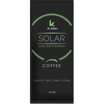 Přípravek do solárií Dr.Kelen SunSolar Green Coffee Samoopalovací krém do solária (12ml)