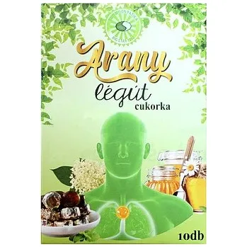 Lék na bolest, zánět a horečku Sun Moon Zlaté pastilky na dýchací cesti (10ks)