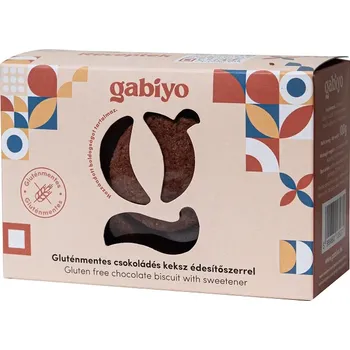 Gabiyo Bezlepkové čokoládové sušenky se sladidly (100g)