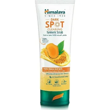 Přípravek na čištění pleti a oči Himalaya Dark Spot Rozjasňující pigmentový peeling na obličej s bio kurkumou (75ml)