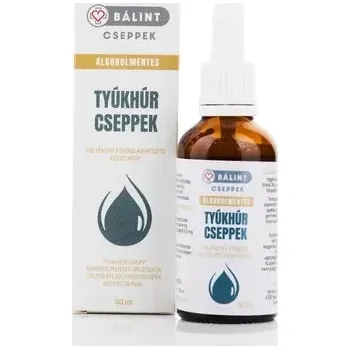 Lék na močovou cestu a ledviny Bálint cseppek Hvězdice prostřední a listy artyčoky bylinné kapky pro játra, žluč a trávení - bez alkoholu (50ml)