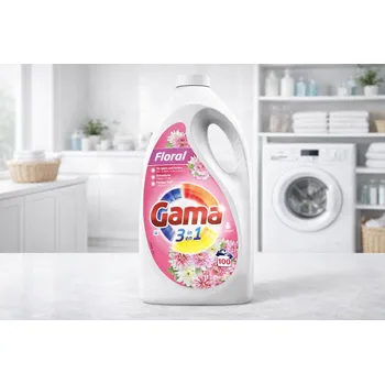 Prací gel Gama gel 4,5L - 100W Universal Floral