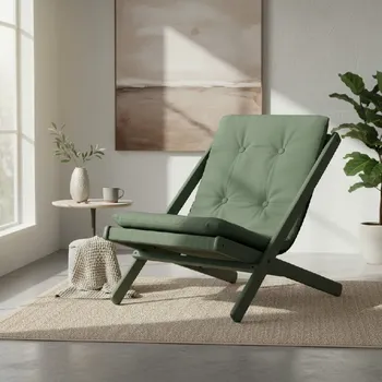 Křeslo Skládací křeslo Karup Design Boogie Lawn Green