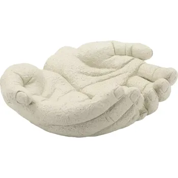 Dekorace Hand Stons krémová