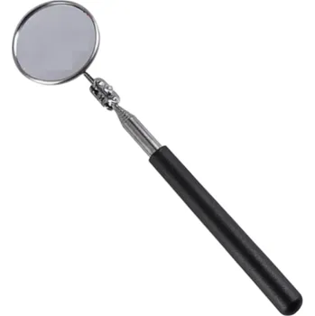 Autodílna Kontrolní teleskopické zrcátko 50 mm Rozsah 24–96 cm Otočná hlava 360° Nerezový inspekční nástroj