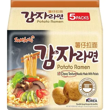 Samyang Original bramborový ramen instantní nudle 5 ×120 g