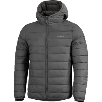Bunda s kapucí AURORA 2.0 PUFFER HOODED CINDER GREY velikost: 4XL