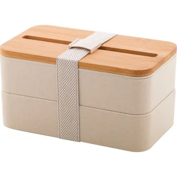 Svačinový box Laksa box na jídlo Tampontisk (max. 4 barvy, 60 x 30mm) 3 barvy 50 Krabička 1 - zadní strana