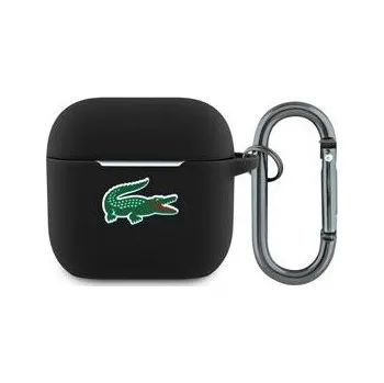 Lacoste Liquid Silicone Croc Logo Pouzdro pro AirPods 4 Black