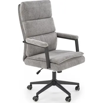 Kancelářské křeslo ADRIANO — látka, šedá