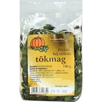 Bonetta Dýňová semínka pražené loupané (100g)