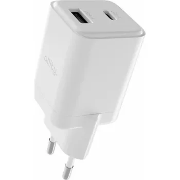 Rychlonabíječka do sítě Allity GaN PD QC ATC-01-30WAC 1x USB-C 1x USB-A 30W bílá