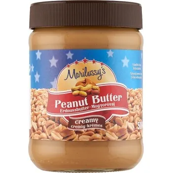 Rostlinná pomazánka Marilussy's Arašídové máslo krémové (350g)