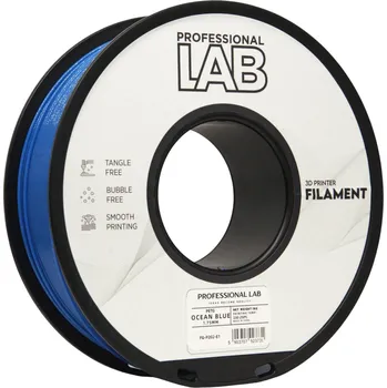 3D tisk Professional Lab Prof. Lab PETG 1 kg - OCEÁNSKÁ MODRÁ (OCEAN BLUE)