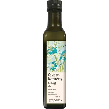 Přepuštěné máslo Grapoila Olej z černého kmínu (Nigella Sativa) lisovaný za studena (250ml)