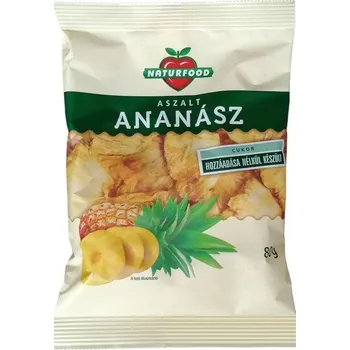 Sušené ovoce Naturfood Ananas sušený plátky (80g)