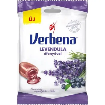 Žvýkačka Verbena Furé Levandule a borůvka s vitamínem C (60g)