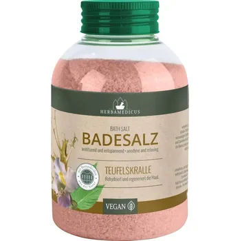 Koupelový olej Herbamedicus Sůl do koupele s extraktem z ďábelského drápu (575g)