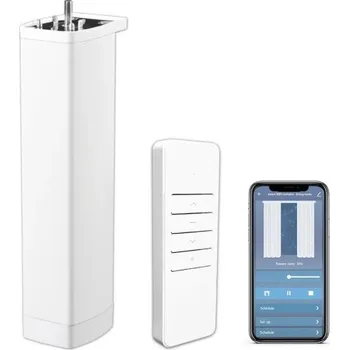 vypínač Elektrický motor pro závěsy a rolety 22,5 cm WiFi Tuya s dálkovým ovládáním EU napájení chytré ovládání domácnosti