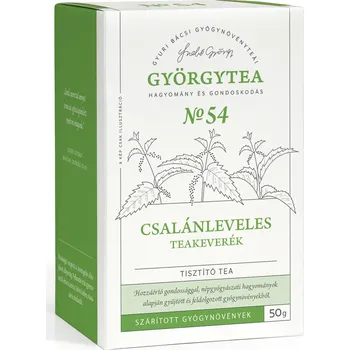 Györgytea No54 Čajová směs z kopřivy dvoudomé - čistící čaj (50g)