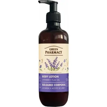 Tělový balzám Green Pharmacy Tělové mléko Levandule a lněný olej (400ml)