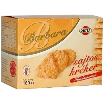 Chips Barbara Bezlepkové Sýrové krekry (180g)