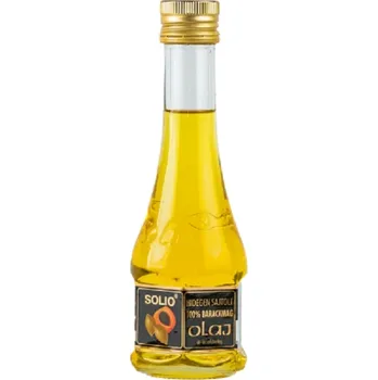 Přepuštěné máslo Solio Olej z meruňkových jader za studena lisovaný (200ml)