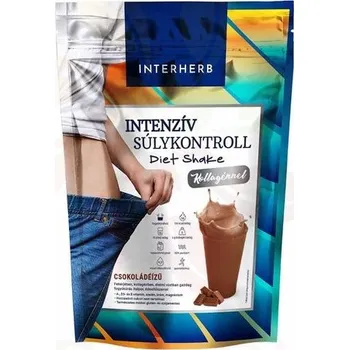 Nápoj pro sportovce Interherb Intenziv Diet Shake proteinový nápoj s kolagenem a sladidlem - čokoláda (528g)