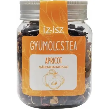 Sušené ovoce iz-isz Meruňková ovocná čajová směs s ibiškem (120g)