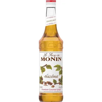 Nápoj Monin Sirup se sladidly - lískový oříšek (250ml)