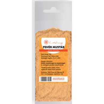 Koření Lakshmi Hořčičné semínko bílé mleté (40g)