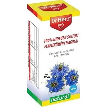 Lék při potížích s trávením Dr.Herz Olej z černého kmínu za studena lisovaný (50ml)