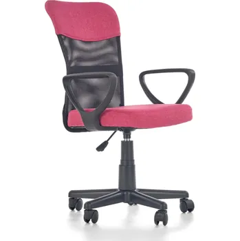 dětská židle Dětská otočná židle TIMMY růžovočerná