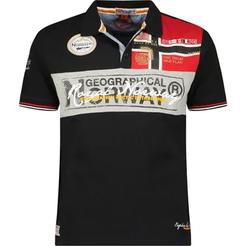 Pánské tričko GEOGRAPHICAL NORWAY polokošile pánská KIDNEY MEN L černá