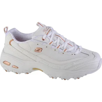 Dámská obuv Bílé dámské sneakersy Skechers D'Lites Fresh Start 11931-WTRG Velikost: 39