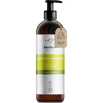 Aviváž Herbow Tekutý prací prostředek - na bílé a barevné prádlo s vůní zeleného čaje (1000ml)