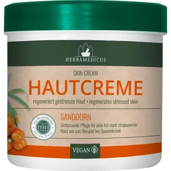 Lék na kožní problémy, vlasy a nehty Herbamedicus Rakytníkový krém (250ml)