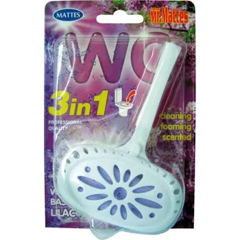 WC čistič Mr. Mattes WC košíček 3in1 Květ šeříku 40g