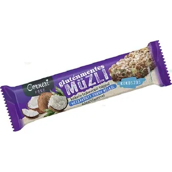 Cornexi Bezlepková Müsli tyčinka kokosová polomáčená bez přidaného cukru (25g)