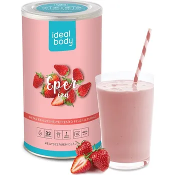 Nápoj pro sportovce Turbo Dieta® Jahodový bílkovinný prášek s enzymy (525g)